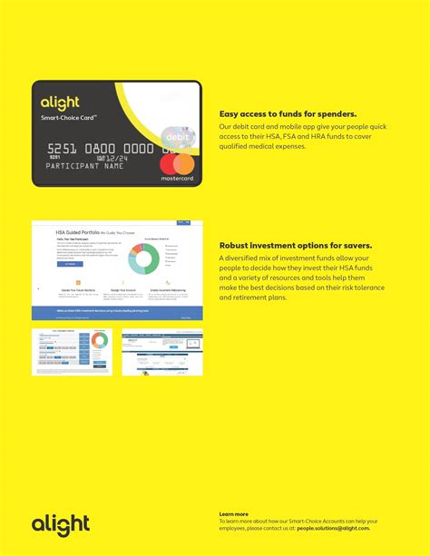 alight smart choice card app|smart choice alight phone number.